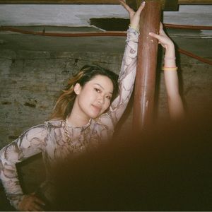 See through groovy top. Size M